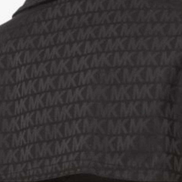 New Michael Kors Jacquard Exploded Logo Trench Coat 🖤 - Picture 8 of 10